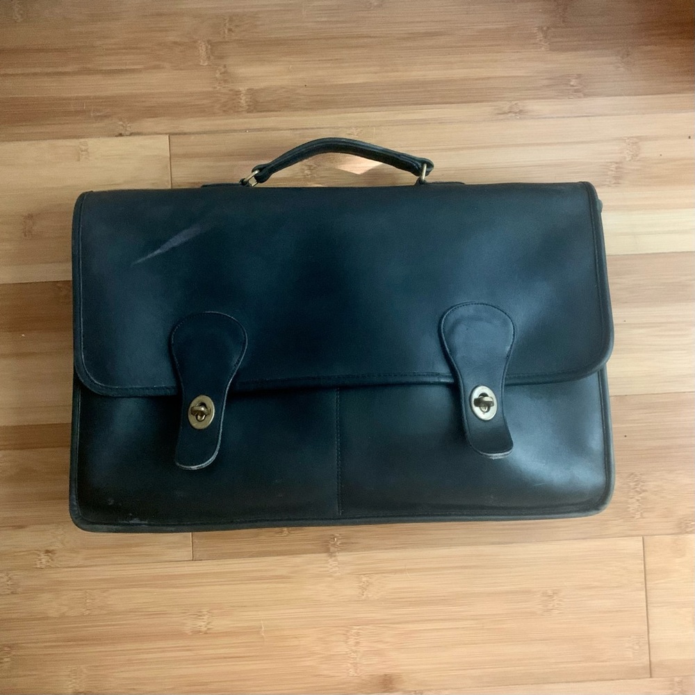 Vintage Coach Diplomat Briefcase Bag